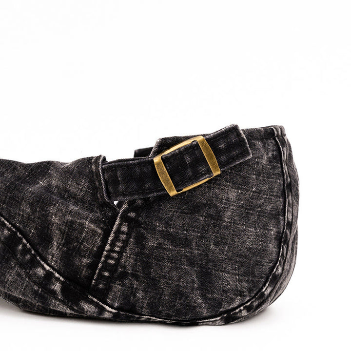 Spring & Summer Washed British Style Pure Cotton Beret - image 5