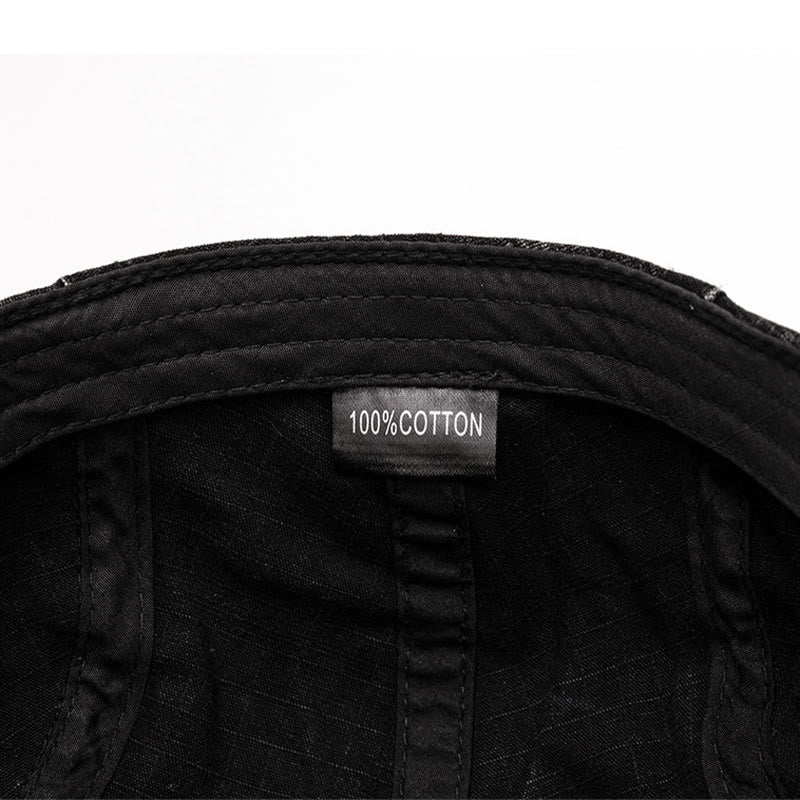 Spring & Summer Washed British Style Pure Cotton Beret - image 9