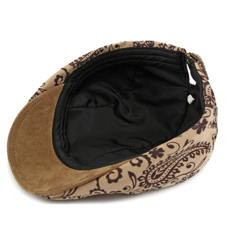 Ethnic Style Personalized Cashew Print Beret Hat - image 6