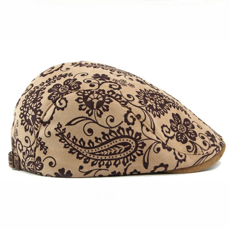 Ethnic Style Personalized Cashew Print Beret Hat - image 5
