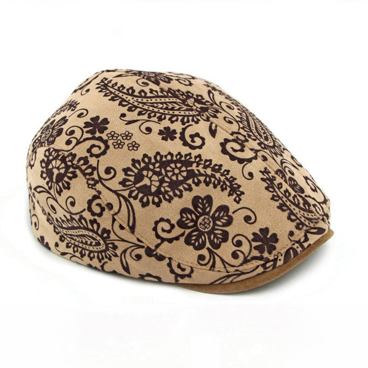 Ethnic Style Personalized Cashew Print Beret Hat - image 4
