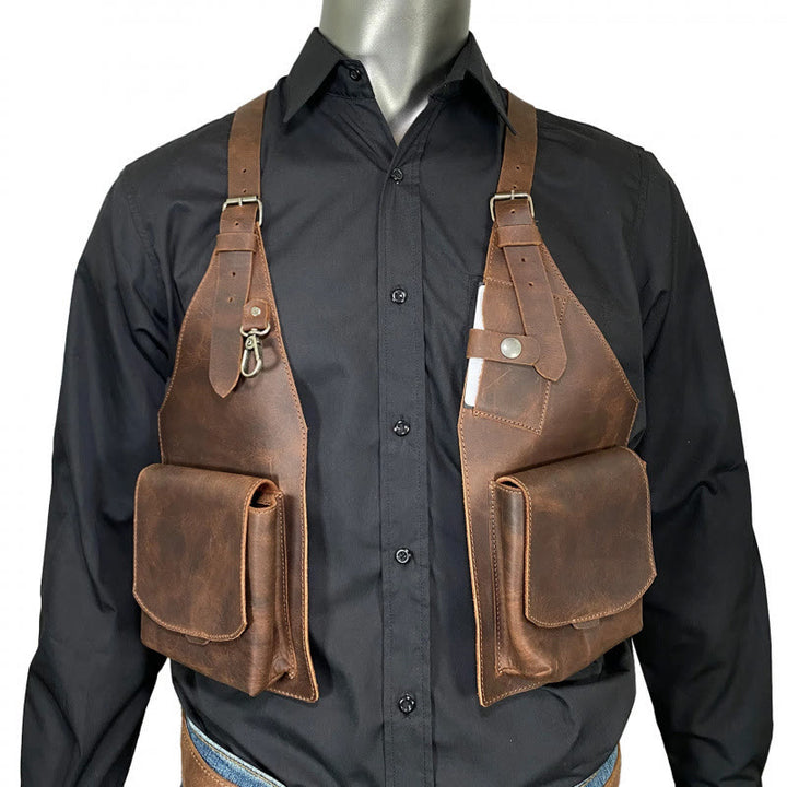 Medieval Style Large-Pocket Wallet Armpit Shoulder Bag - image 1