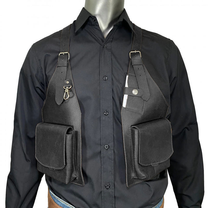 Medieval Style Large-Pocket Wallet Armpit Shoulder Bag - image 2
