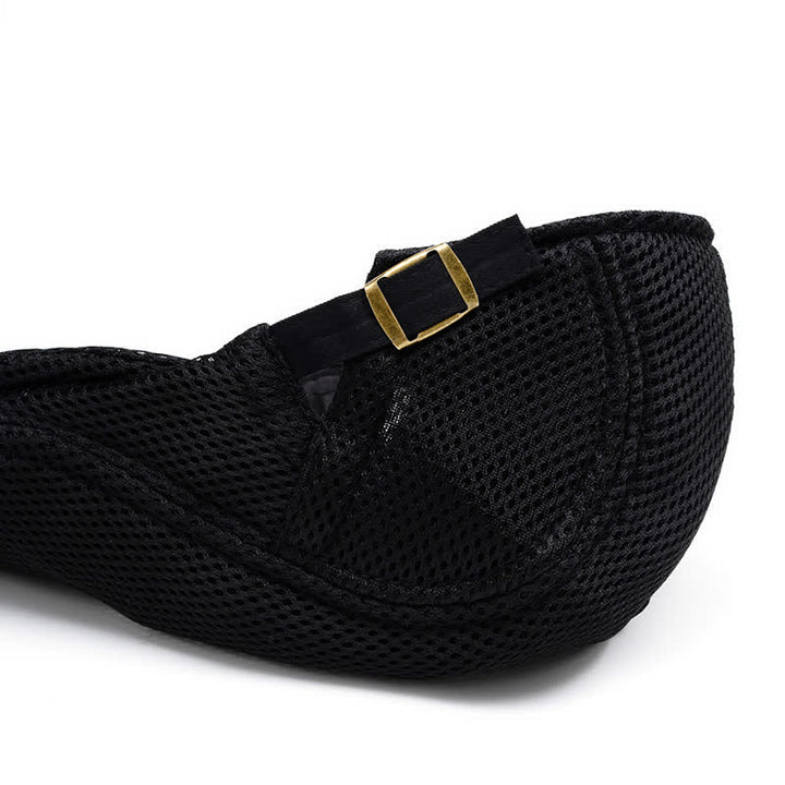 Solid Color Summer Mesh Flat Top Beret Hat - image 5