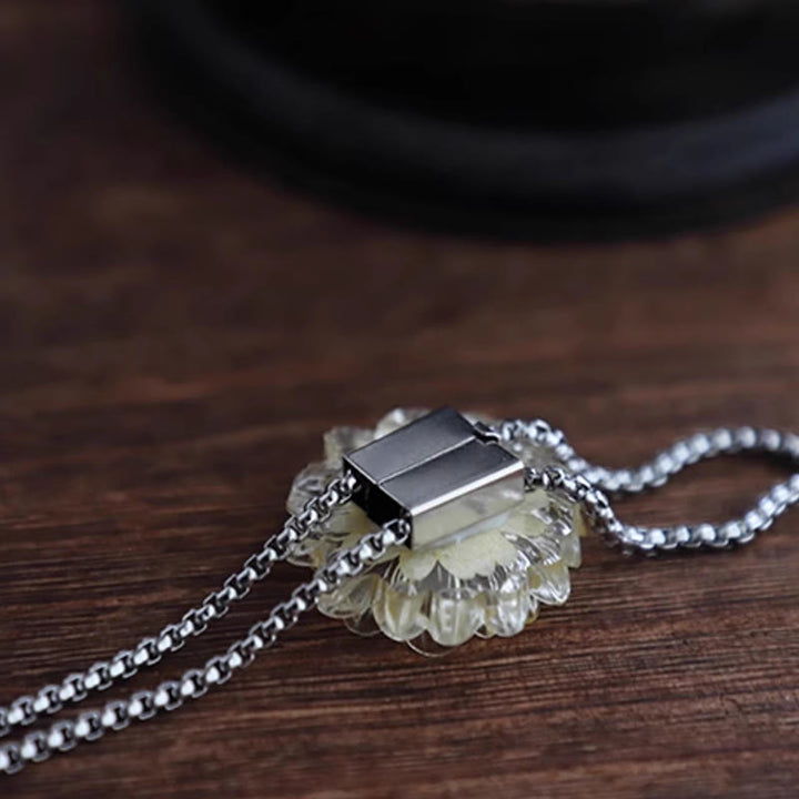 Handmade Dried Flower Daisy Women's Bolo Tie - image 7