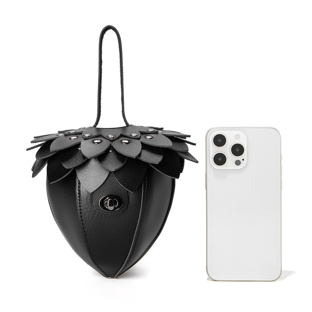 Women's Retro Chestnut-Shaped Personalized Purse Belt Bag - image 7