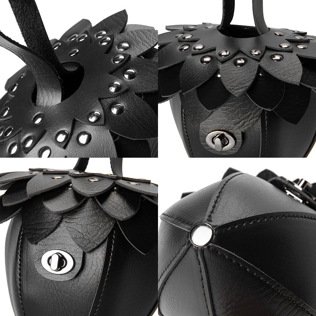 Women's Retro Chestnut-Shaped Personalized Purse Belt Bag - image 6