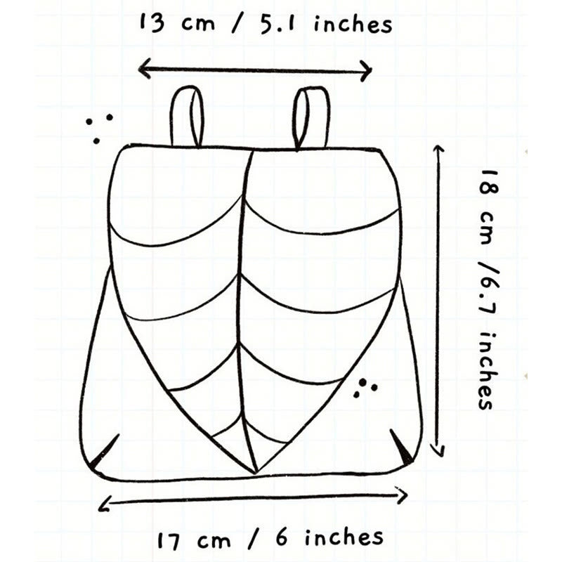Halloween Retro Leaf Shaped Women's Viking Belt Bag - image 10