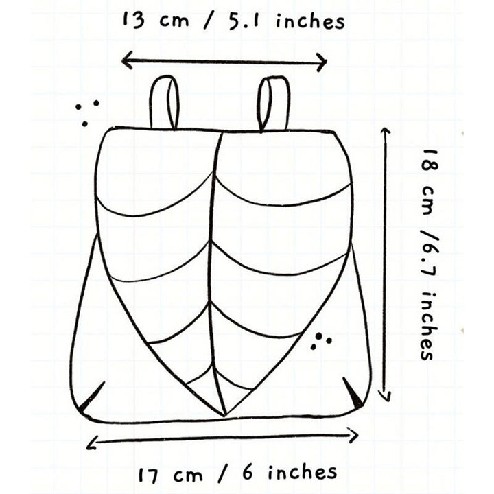 Halloween Retro Leaf Shaped Women's Viking Belt Bag - image 11