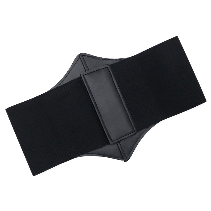 Black Women's Stylish Buckle & Strap Corset Belt - image 8