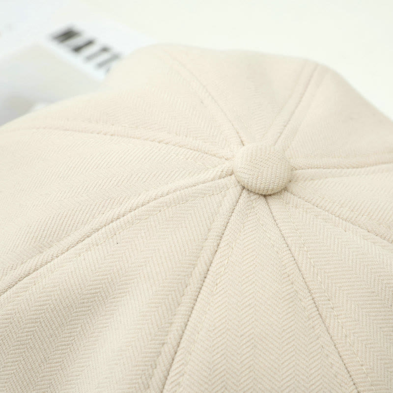 British Style Retro Women's Winter Beret Hat - image 7