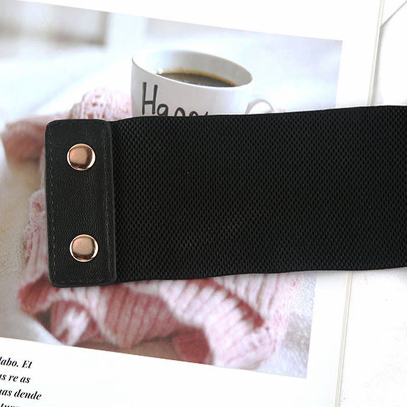 Women's Metal Carved Double Headed Buckle Corset Belt - image 3