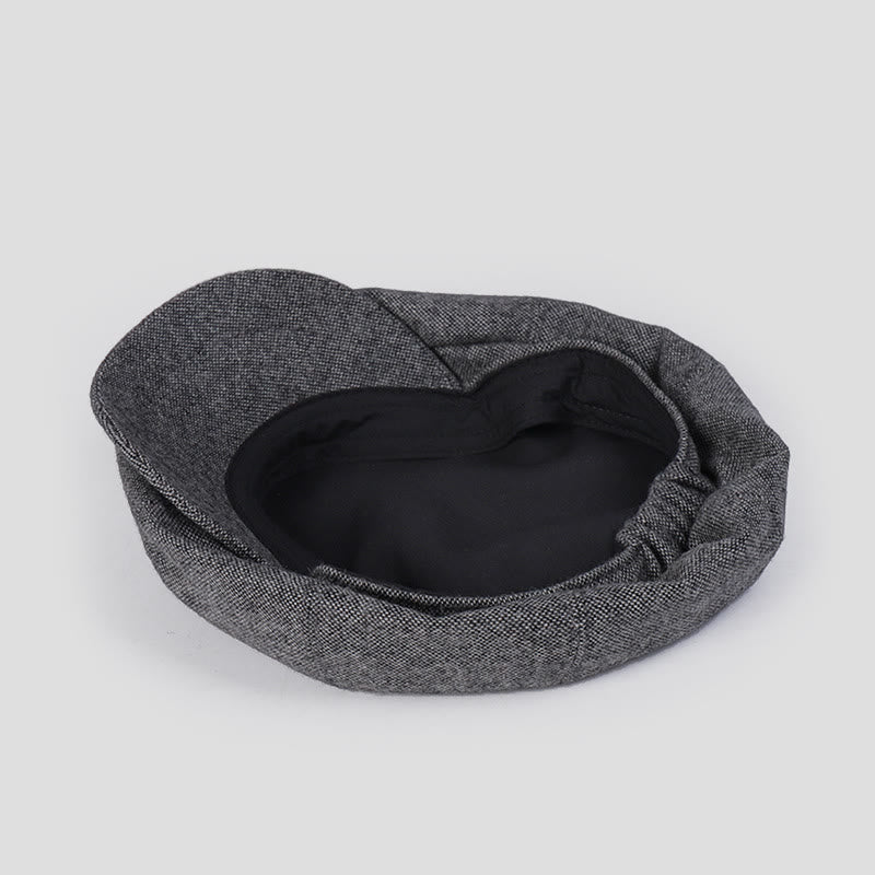 Unisex Winter Retro Personalized Beret Hat - image 5