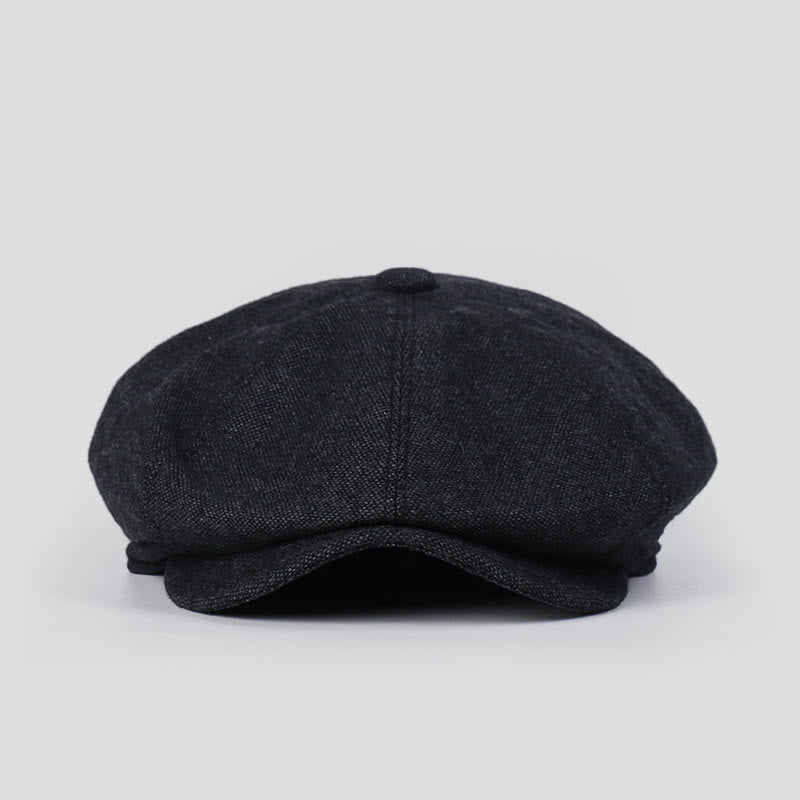 Unisex Winter Retro Personalized Beret Hat - image 3