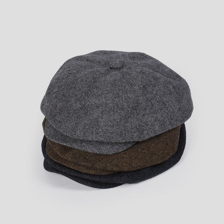 Unisex Winter Retro Personalized Beret Hat - image 7