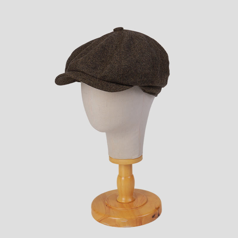 Unisex Winter Retro Personalized Beret Hat - image 1