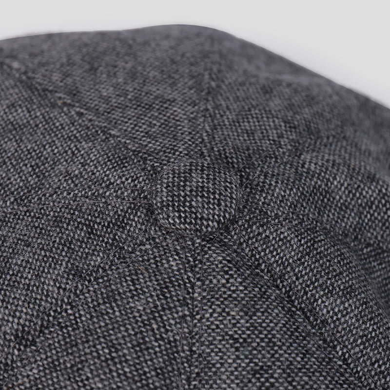 Unisex Winter Retro Personalized Beret Hat - image 6