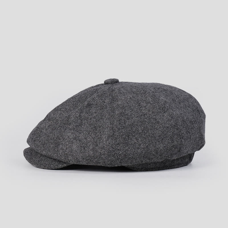 Unisex Winter Retro Personalized Beret Hat - image 4
