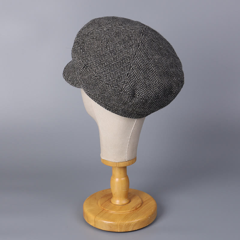 Classic British Winter Wool Women's Beret Hat - image 2