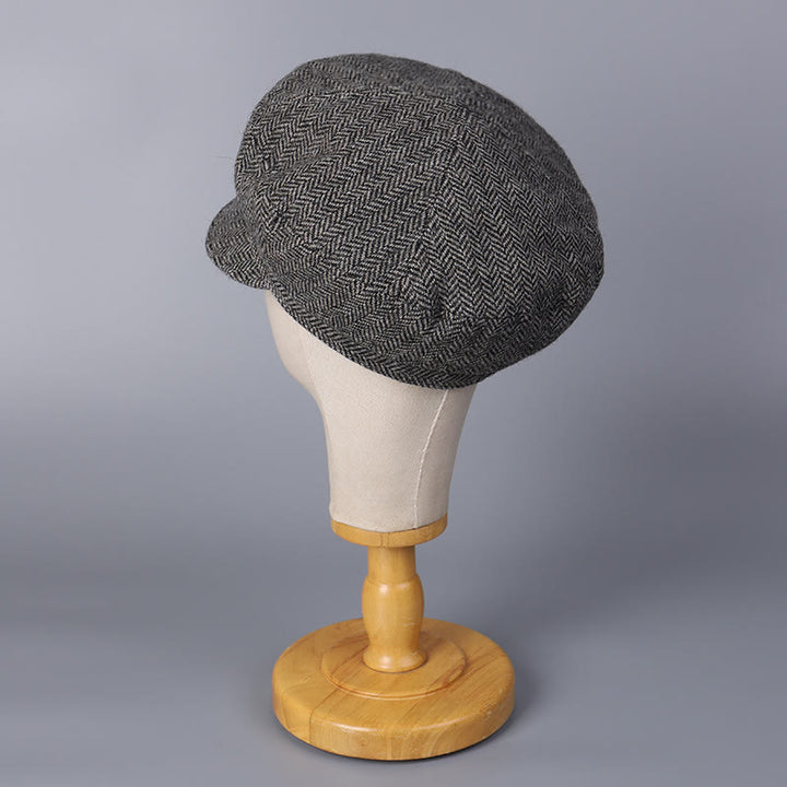 Classic British Winter Wool Women's Beret Hat - image 2