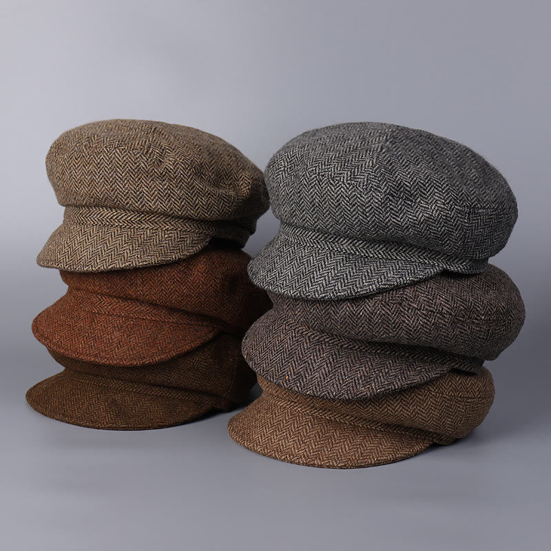 Classic British Winter Wool Women's Beret Hat - image 7