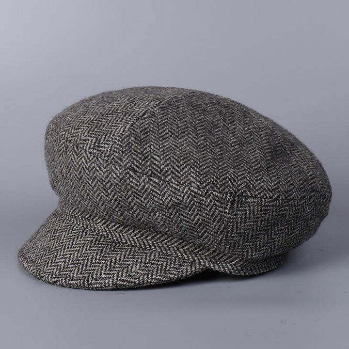 Classic British Winter Wool Women's Beret Hat - image 3