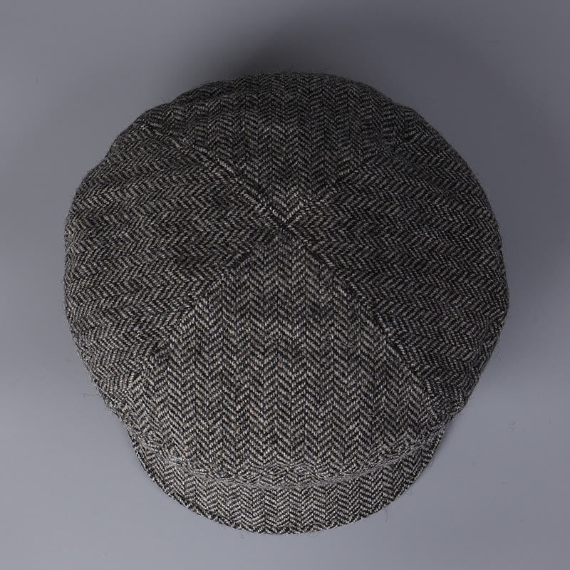 Classic British Winter Wool Women's Beret Hat - image 5