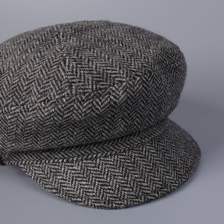 Classic British Winter Wool Women's Beret Hat - image 4