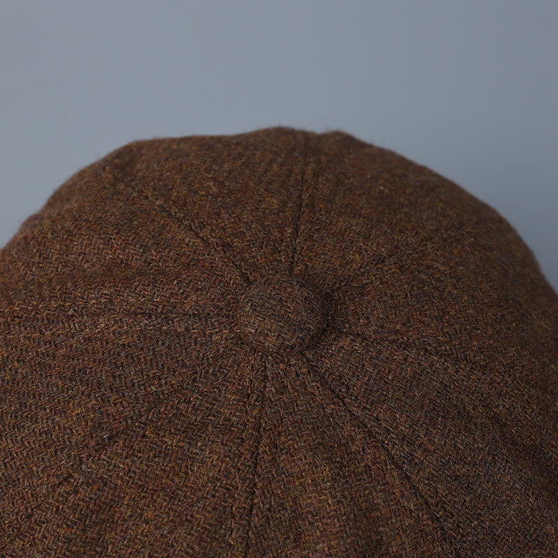 Fashionable And Simple Winter Women's Beret Hat Edge Covering - image 5