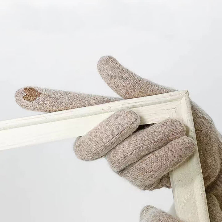 Women's Sweet Little Bow Knot Heart Design Gloves - image 1