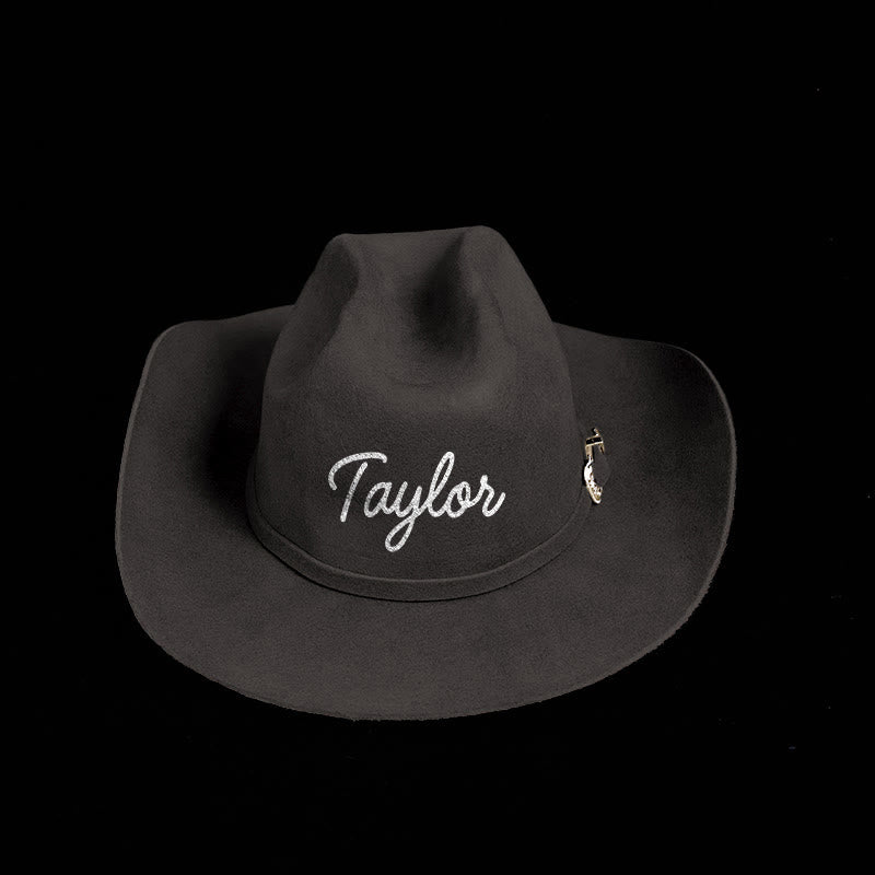 Customizable Personalized Solid Color Cowboy Hat - image 10