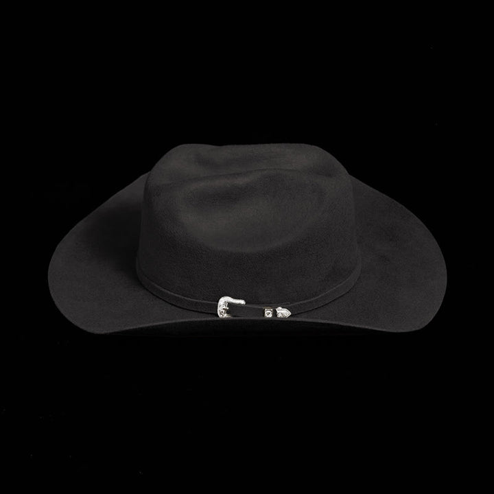 Custom Your Pattern & Text Solid Color Cowboy Hat - image 6