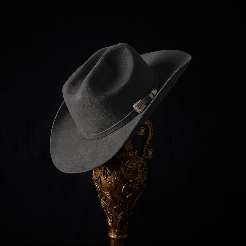 Custom Your Pattern & Text Solid Color Cowboy Hat - image 4