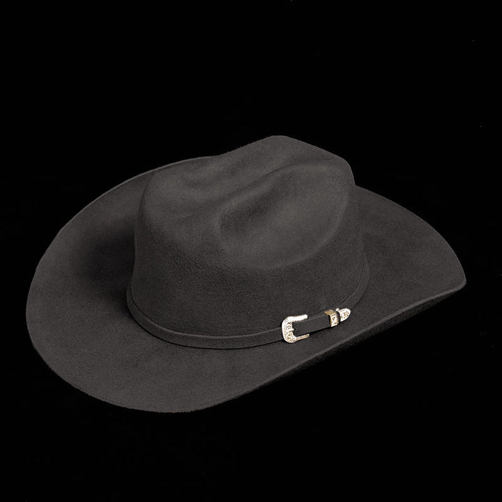 Custom Your Pattern & Text Solid Color Cowboy Hat - image 3