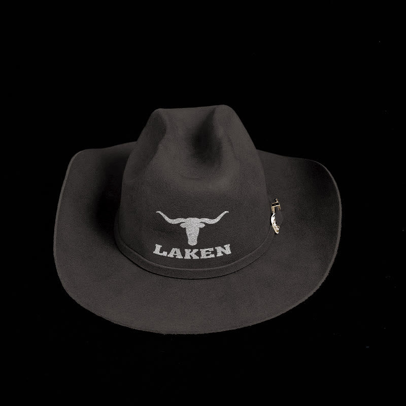 Custom Logo And Text Personalized Cowboy Hat - image 0