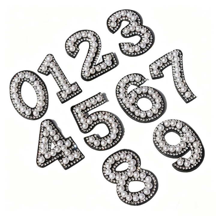 Fashion Tassel Pearl DIY Digital Letter Sticker Cowboy Hat - image 11