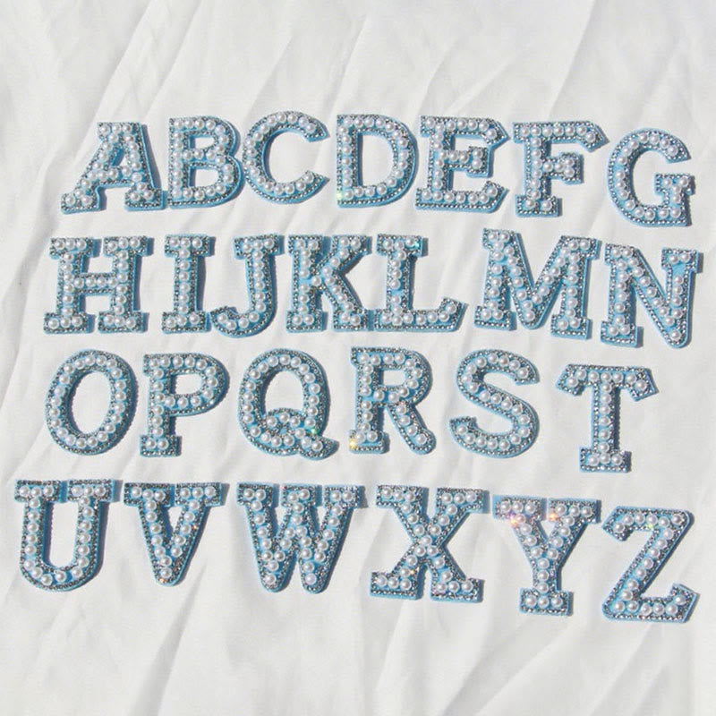 Fashion Tassel Pearl DIY Digital Letter Sticker Cowboy Hat - image 9