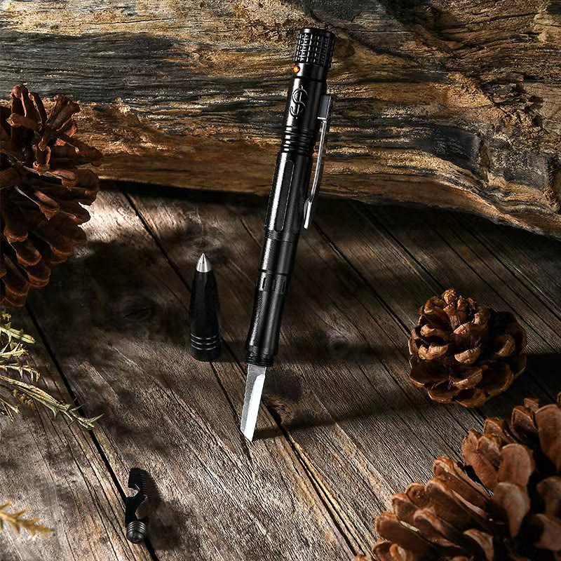 Multi-Functional Writing Self-defense Survival Tactical Pen - image 1