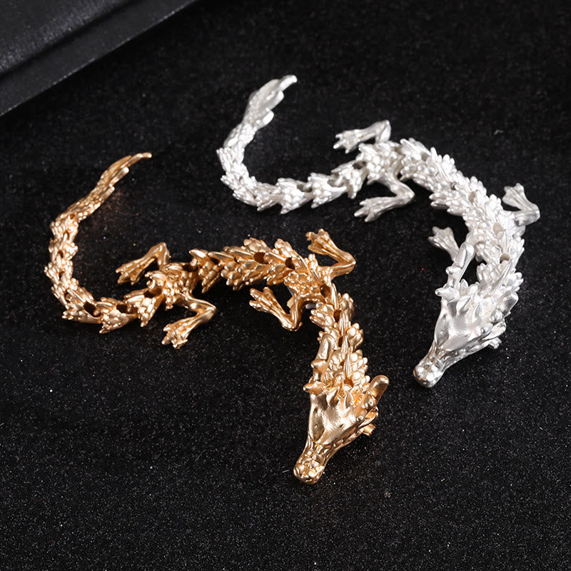 Joint-Movable Dragon Clothing Accessories Articulated Brooch - image 0