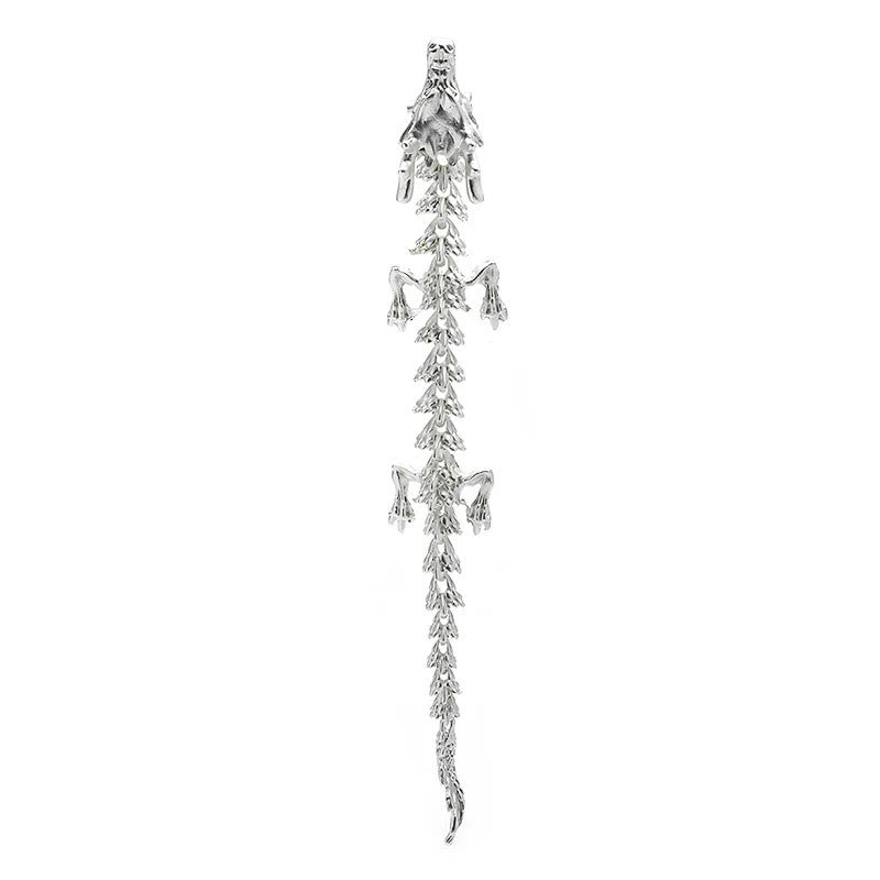 Joint-Movable Dragon Clothing Accessories Articulated Brooch - image 5