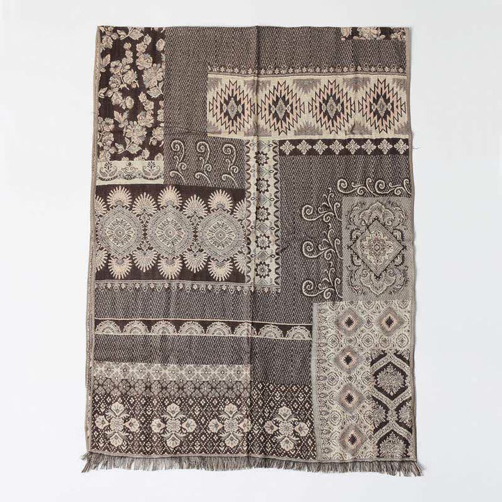 Ethnic Style Pattern Casual Scarf With Delicate Fringe - image 10