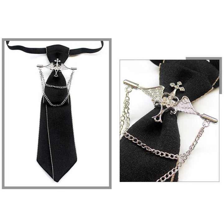 Angel Pre-tied Unisex Necktie With Adjustable Band - image 3