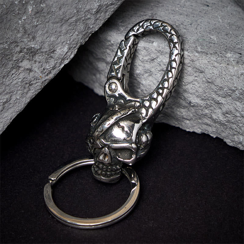 Creative Pirate Skull Captain Metal Keychain - image 3