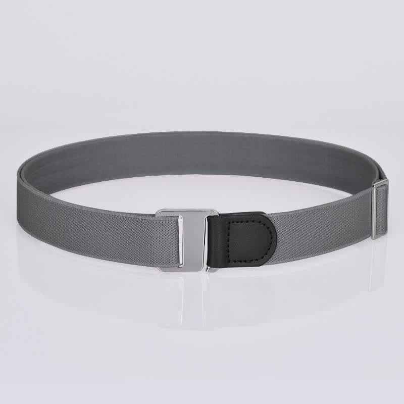 Men's Adjustable Elastic Shirt Stay Invisible Belt - Style #1 - Gray - image 9