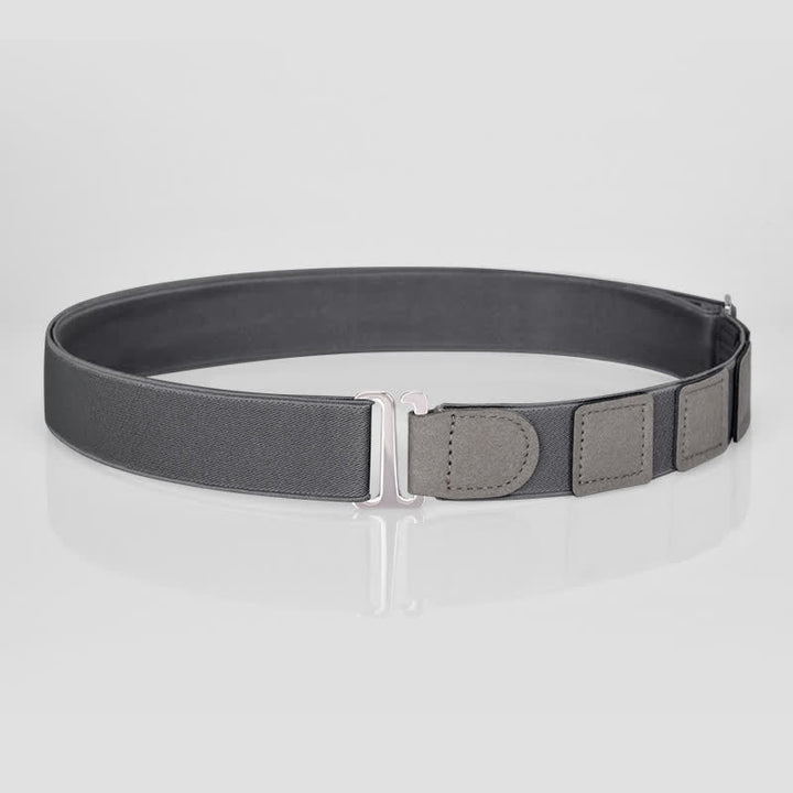 Men's Adjustable Elastic Shirt Stay Invisible Belt - Style #2 - Gray - image 13