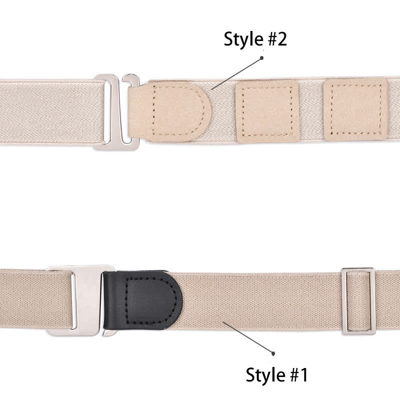 Men's Adjustable Elastic Shirt Stay Invisible Belt - image 6
