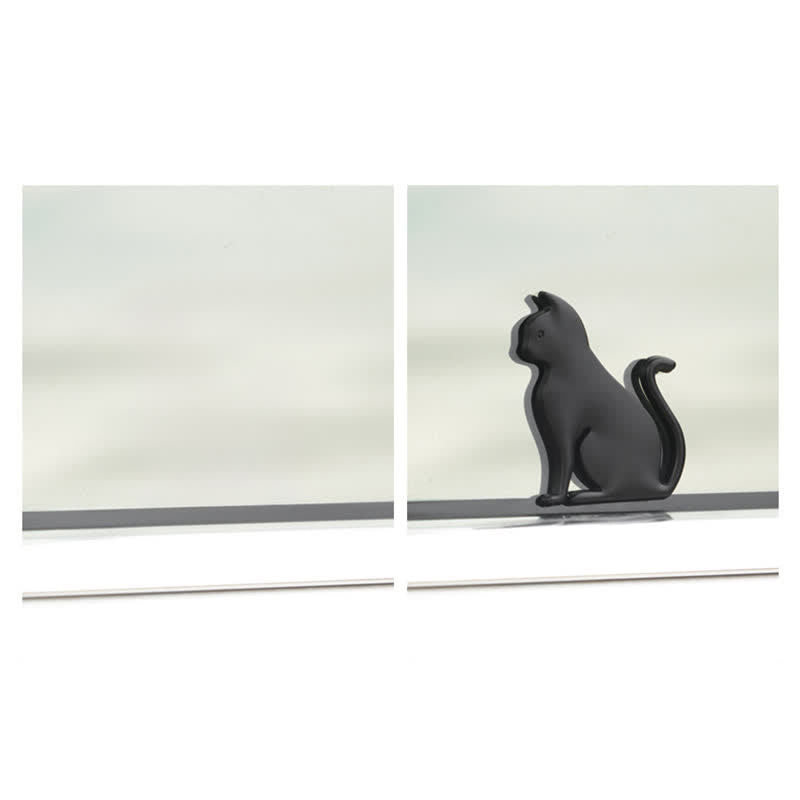 Decorative Cute Cat Pet Metal Sticker Car Badge - image 3