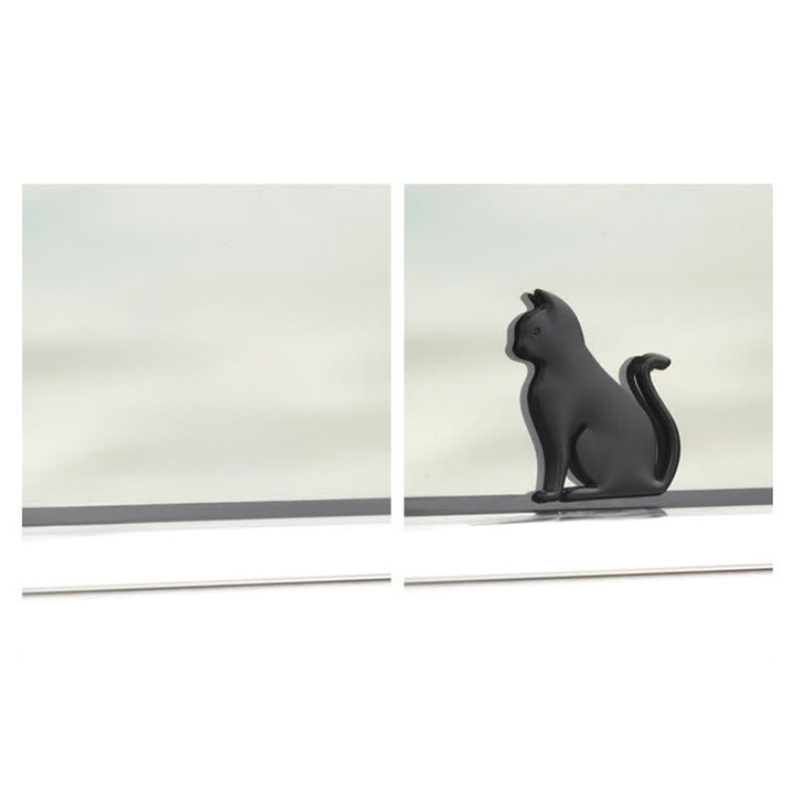 Decorative Cute Cat Pet Metal Sticker Car Badge - image 3