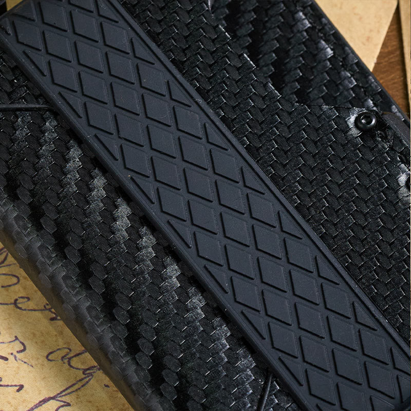 RFID Shielding Function Carbon Fiber Folding Tactical Wallet - image 4