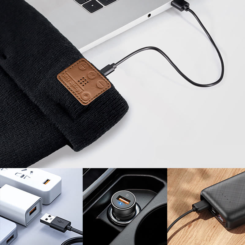 Winter Warm Music Bluetooth Beanie Hat with Lighting - image 6